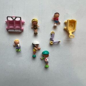 Vintage 90s Polly Pocket Figure Lot
